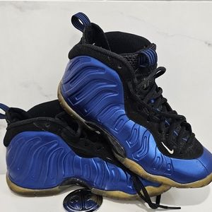 Air Nike Foamposite Royal Blue - Sz 5